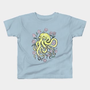 Octo-Flower-Pus Kids T-Shirt